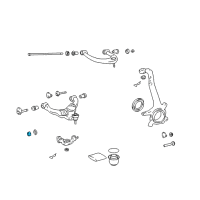 OEM 2007 Lexus GX470 Nut, HEXAGON Diagram - 90170-14026