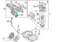 OEM Hyundai Venue Gasket-Throttle Body Diagram - 28313-2M100