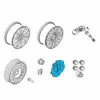 OEM 2020 Lincoln Corsair COVER - WHEEL Diagram - LJ7Z-1130-A