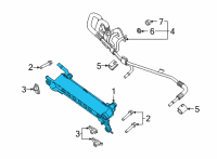 OEM 2019 Ford F-150 Oil Cooler Diagram - JL3Z-7A095-B