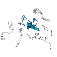 OEM 2017 Buick Cascada Turbocharger Diagram - 55500596