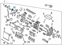 OEM 2020 Hyundai Sonata Cam-Mode, LH Diagram - 97212-L5100