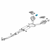 OEM Acura Finisher, Exhaust R Diagram - 18310-TJB-A11