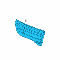 OEM 2011 Lincoln MKX Tail Lamp Diagram - BA1Z-13405-B