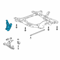 OEM 2018 GMC Terrain Knuckle Diagram - 84210076