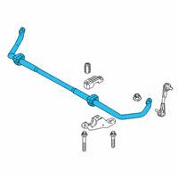 OEM 2021 BMW 530i xDrive Stabilizer Front With Rubber Mounting Diagram - 31-30-6-873-473