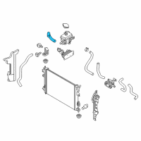 OEM 2017 Kia Soul EV Hose-Radiator Lower Diagram - 25415E4200