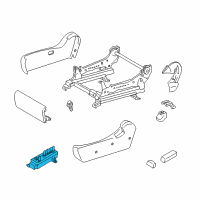 OEM Lexus RX300 Switch, Front Power Seat, RH Diagram - 84922-48010