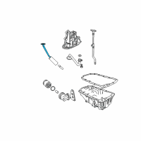 OEM 2004 Chrysler PT Cruiser Tube-Oil Drain Diagram - 4884278AC