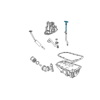 OEM 2004 Dodge Neon Indicator-Engine Oil Level Diagram - 5045027AA