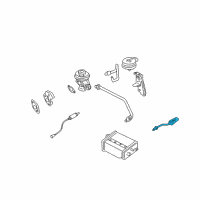 OEM Nissan EGR Temperature SENSORMPERATURE Diagram - 14730-7B001