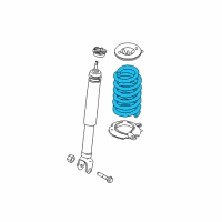 OEM Ford Flex Coil Spring Diagram - AA5Z-5560-H