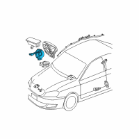 OEM 2004 Toyota Matrix Clock Spring Diagram - 84306-02110