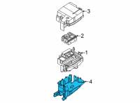 OEM 2022 Kia Sorento Lower Cover-U/H J/BO Diagram - 919B5P2100