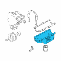 OEM Buick Century Pan Asm-Oil Diagram - 12577511