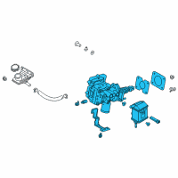 OEM Kia Integrated Brake Act Diagram - 58500G5710