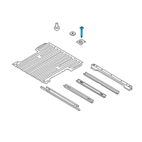 OEM 2021 Ford F-250 Super Duty Mount Bolt Diagram - -W719365-S902