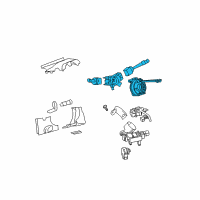 OEM 2007 Pontiac Torrent Combo Switch Diagram - 15909254