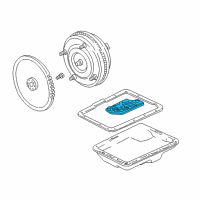 OEM Ford Explorer Sport Trac Filter Diagram - XL2Z-7A098-DA