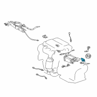 OEM 2005 Toyota Solara Vacuum Control Valve Diagram - 90080-91224