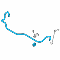 OEM 2022 BMW 330e xDrive STABILIZER FRONT WITH RUBBER Diagram - 31-30-5-A08-9D7