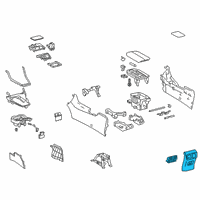 OEM 2019 Toyota RAV4 Rear Panel Diagram - 58903-0R080-C0