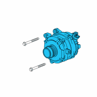 OEM 2021 GMC Acadia Alternator Diagram - 13534124