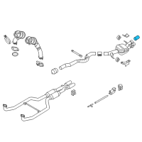 OEM 2014 BMW M6 Tailpipe Trim Diagram - 18-30-7-845-469