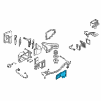 OEM Pontiac Firebird Seal, Air Distributor Case Diagram - 52464968