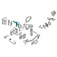 OEM 2001 Pontiac Firebird Heater Core Diagram - 52468039