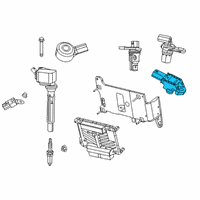 OEM Jeep Cherokee Sensor-Map Diagram - 68212571AA