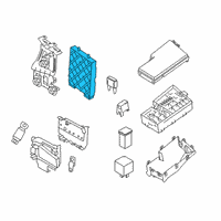 OEM Ford Transit Connect Junction Block Diagram - KT1Z-14A068-M