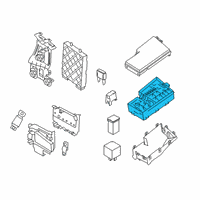 OEM Ford Transit Connect Fuse & Relay Box Diagram - KT1Z-14526-E