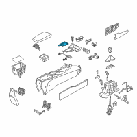 OEM Kia Indicator Cover Assembly Diagram - 846522T000