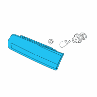 OEM Lincoln Back Up Lamp Diagram - 9H6Z-13404-B