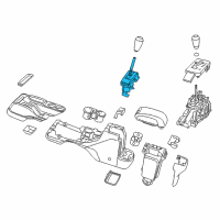 OEM Jeep Wrangler SHIFTER-Transfer Case Diagram - 52060062AG