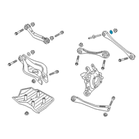 OEM 2021 Toyota GR Supra Track Bar Cam Diagram - 90118-WA327