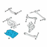 OEM 2021 Toyota GR Supra Cover Diagram - 48737-WAA01