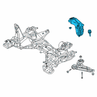 OEM Jeep Cherokee Knuckle-Front Diagram - 68302928AC