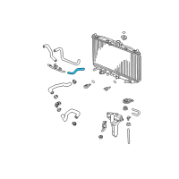 OEM 2006 Acura TSX Hose (300MM) (ATF) Diagram - 25213-RBA-305