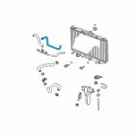 OEM 2005 Acura TSX HOSE (515MM) (ATF) Diagram - 25211-RBA-305