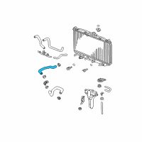 OEM 2007 Acura TSX Hose, Water (Upper) Diagram - 19501-RBB-000