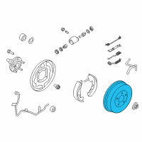 OEM Ford Drum Diagram - 8L8Z-1126-BD