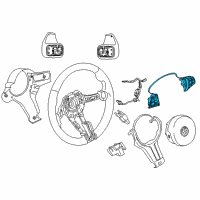 OEM BMW 228i xDrive M-Sport Multifct Steering Wheel Switch Diagram - 61-31-7-849-406
