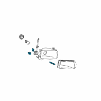 OEM Ford Bronco II Adjust Bar Diagram - F5TZ-13032-B