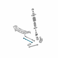 OEM 2007 Pontiac Grand Prix Front Lateral Rod Diagram - 15235598