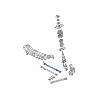 OEM 2007 Pontiac Grand Prix Rod Asm-Rear Wheel Spindle Diagram - 15235597