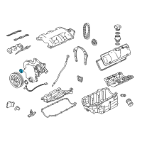 OEM Chevrolet Monte Carlo Timing Gear Set Diagram - 14074400