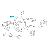 OEM 2009 Cadillac CTS Paddle Switch Diagram - 20916648