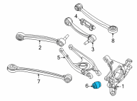 OEM 2019 BMW 440i xDrive Gran Coupe Ball Joint Diagram - 33-32-6-792-553